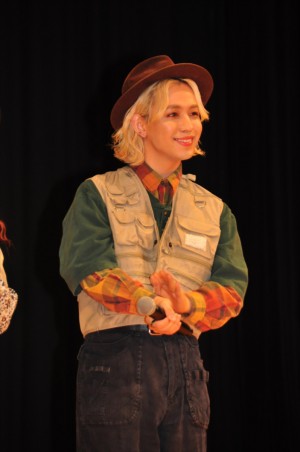 りゅうちぇる、『映画クレヨンしんちゃん  新婚旅行ハリケーン ～失われたひろし～』完成披露試写会に登場