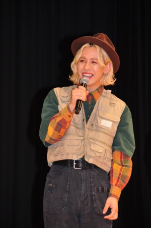 りゅうちぇる、『映画クレヨンしんちゃん  新婚旅行ハリケーン ～失われたひろし～』完成披露試写会に登場