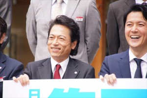 三上博史、日曜劇場『集団左遷!!』制作発表会に登場