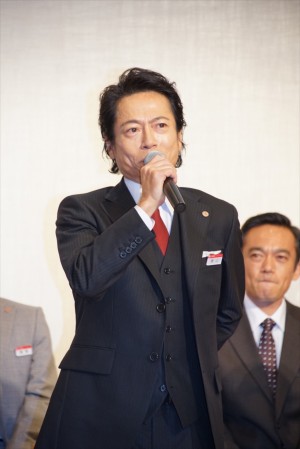 三上博史、日曜劇場『集団左遷!!』制作発表会に登場