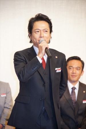 三上博史、日曜劇場『集団左遷!!』制作発表会に登場