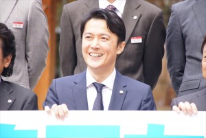 福山雅治、日曜劇場『集団左遷!!』制作発表会に登場