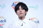 花王「アタックZERO 新CM発表会」に登場した松坂桃李