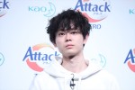 花王「アタックZERO 新CM発表会」に登場した菅田将暉