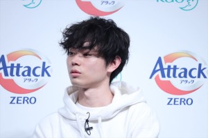 花王「アタックZERO 新CM発表会」に登場した菅田将暉