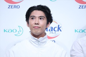 花王「アタックZERO 新CM発表会」に登場した賀来賢人