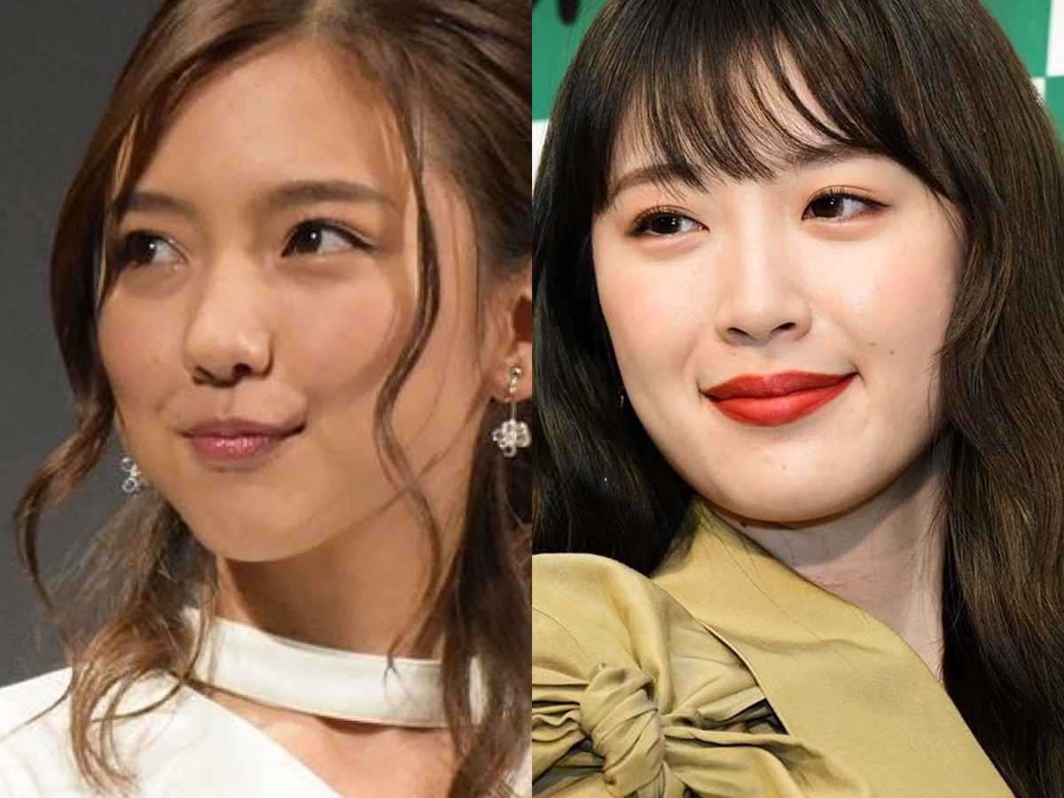 (左から)真野恵里菜、高山一実(乃木坂46)