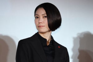 『ストロベリーナイト・サーガ』完成披露試写会に登場した二階堂ふみ