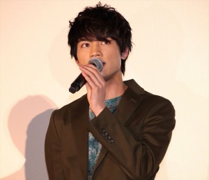 『僕に、会いたかった』完成披露上映会舞台挨拶に登場した板垣瑞生