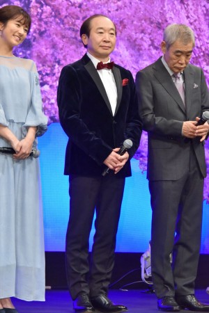 『居眠り磐音』プレミアイベントに登場した中村梅雀