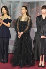 ドラマ10『ミストレス～女たちの秘密～』試写会に登場した長谷川京子