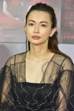 ドラマ10『ミストレス～女たちの秘密～』試写会に登場した長谷川京子