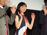 『4月の君、スピカ。』初日舞台挨拶に登場した福原遥