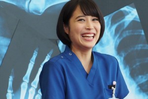 月9ドラマ『ラジエーションハウス～放射線科の診断レポート～』取材会に登場した広瀬アリス