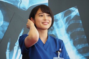 月9ドラマ『ラジエーションハウス～放射線科の診断レポート～』取材会に登場した広瀬アリス