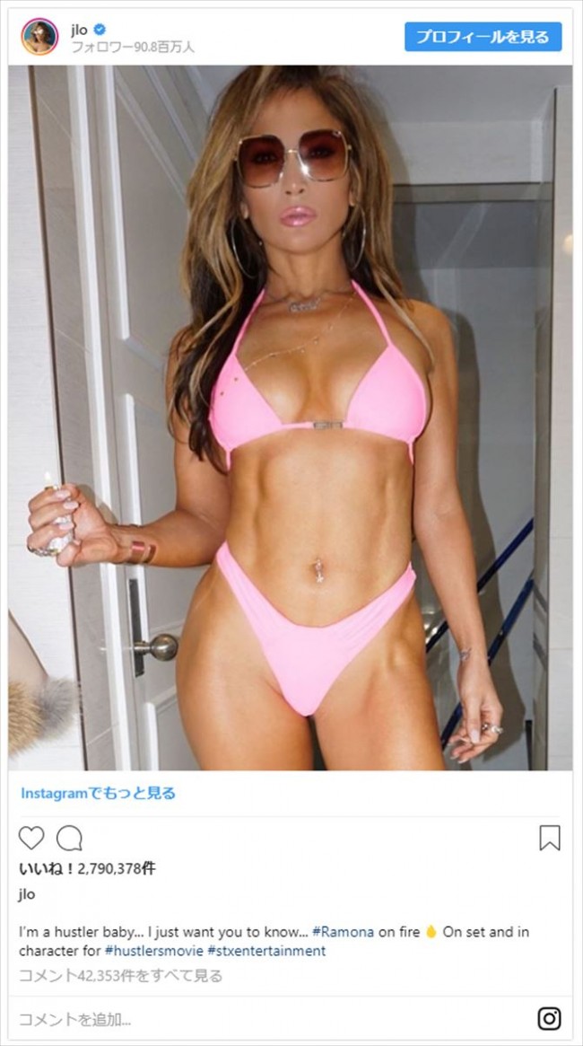 ジェニファー ロペス 迫力がすごい バッキバキの腹筋ボディを披露 19年4月6日 写真 セレブ ゴシップ ニュース クランクイン