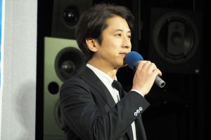 『腐女子、うっかりゲイに告（コク）る。』試写会に登場した谷原章介