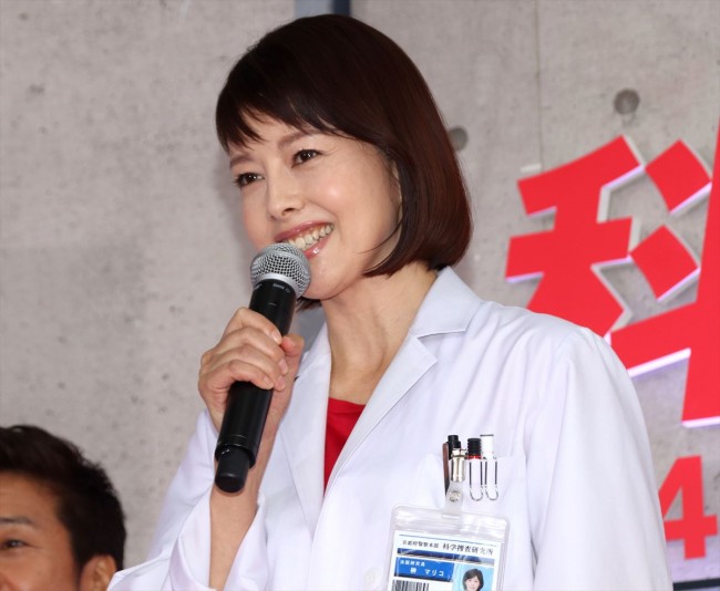 【テレビ朝日】木曜ミステリー『科捜研の女』記者会見20190408