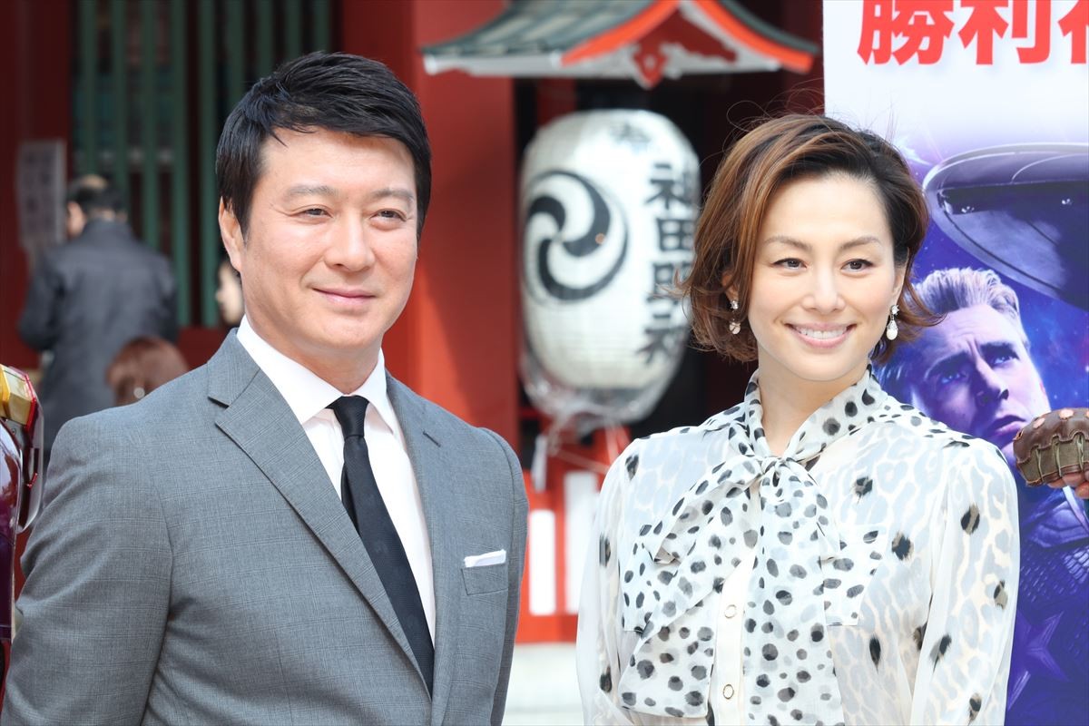 米倉涼子、アベンジャーズ勝利を祈願！ シリーズ完結に「信じられない」