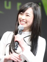 福原遥、『映画 賭ケグルイ』完成披露試写会に登場