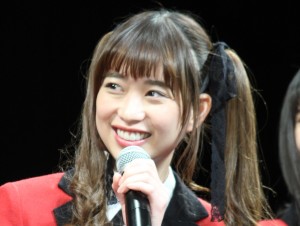 森川葵、『映画 賭ケグルイ』完成披露試写会に登場