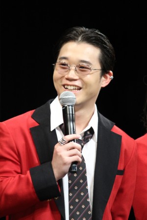 矢本悠馬、『映画 賭ケグルイ』完成披露試写会に登場