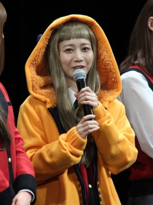 三戸なつめ、『映画 賭ケグルイ』完成披露試写会に登場