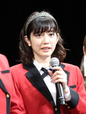 松田るか、『映画 賭ケグルイ』完成披露試写会に登場