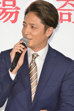 『スパイラル～町工場の奇跡～』第1話試写会＆記者会見に登場した玉木宏