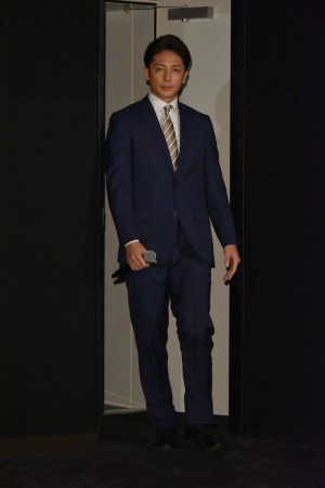 『スパイラル～町工場の奇跡～』第1話試写会＆記者会見に登場した玉木宏