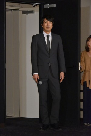 『スパイラル～町工場の奇跡～』第1話試写会＆記者会見に登場した眞島秀和