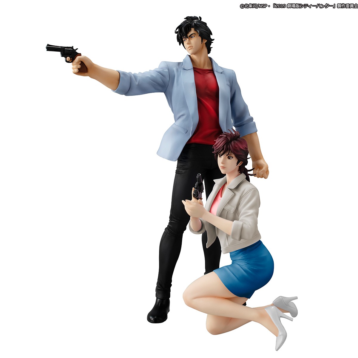 『シティーハンター』冴羽リョウ＆槇村香を立体化　魅惑的なボディラインを再現