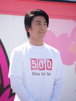 「500日前 東京2020 パラリンピックパークin豊洲」に出席した中尾明慶