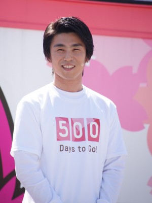 「500日前 東京2020 パラリンピックパークin豊洲」に出席した中尾明慶