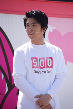 「500日前 東京2020 パラリンピックパークin豊洲」に出席した中尾明慶