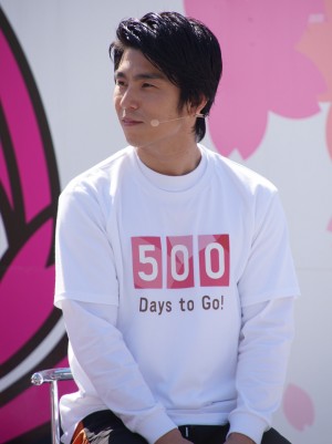 「500日前 東京2020 パラリンピックパークin豊洲」に出席した中尾明慶