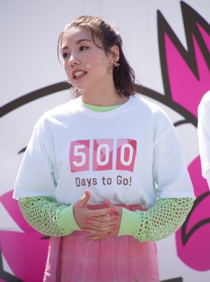 「500日前 東京2020 パラリンピックパークin豊洲」に出席した仲里依紗