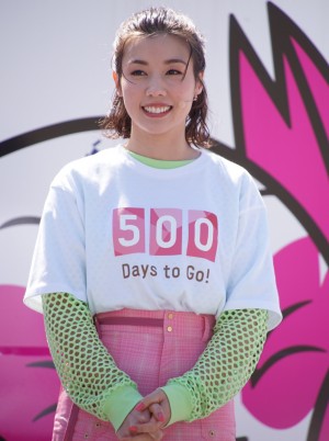 「500日前 東京2020 パラリンピックパークin豊洲」に出席した仲里依紗