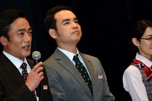 谷口翔太、『集団左遷!!』プレミアム試写会に登場