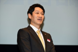 増田修一朗、『集団左遷!!』プレミアム試写会に登場