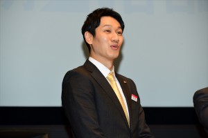 増田修一朗、『集団左遷!!』プレミアム試写会に登場