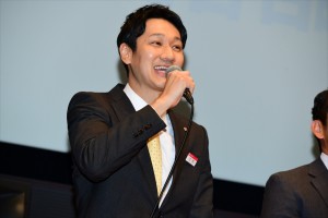 増田修一朗、『集団左遷!!』プレミアム試写会に登場