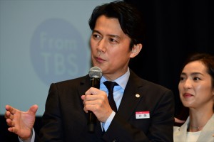 福山雅治、『集団左遷!!』プレミアム試写会に登場