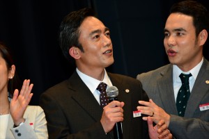 高橋和也、『集団左遷!!』プレミアム試写会に登場