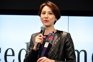 「Mercedes me GINZA the limited store」オープニングセレモニーに登場した道端カレン