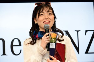 「Mercedes me GINZA the limited store」オープニングセレモニーに登場した誠子（尼神インター）