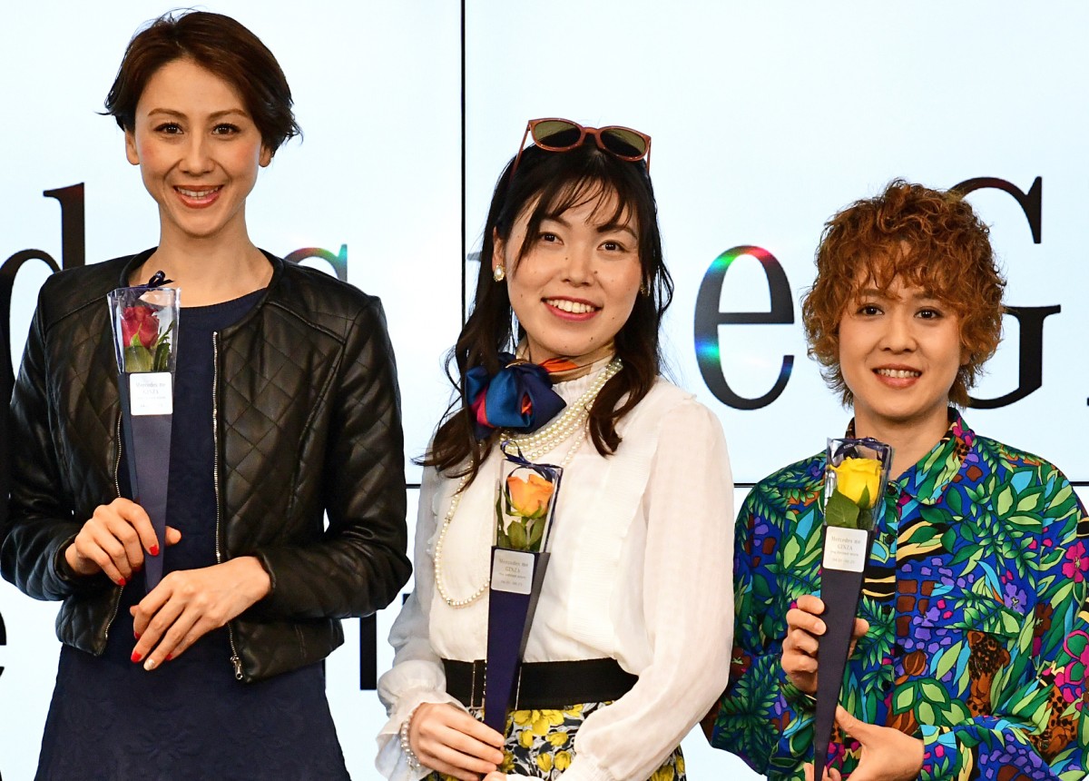 尼神インター・誠子、ゴージャス衣装で銀座に登場 「私の居場所」と自画自賛