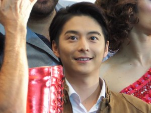 ブロードウェイミュージカル『キンキーブーツ』囲み取材に登場した小池徹平