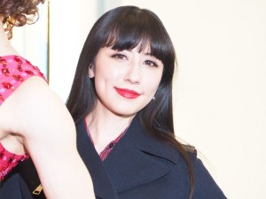 ブロードウェイミュージカル『キンキーブーツ』囲み取材に登場した玉置成実