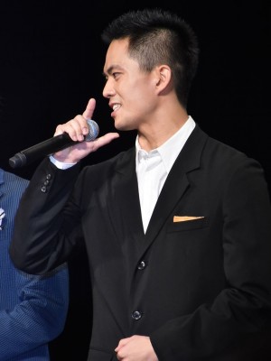 映画『チア男子!!』完成披露試写会に登場した菅原健